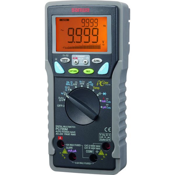 PC720M 816-2971 三和電気計器(株) SANWA 高確度パソコン接続型デジタルマルチメータ