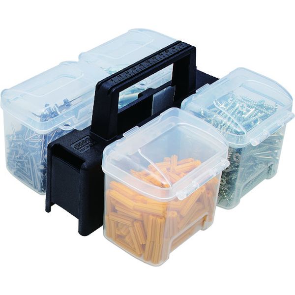 PCS4P 125-9072 明邦化学工業(株) メイホー パーツケースストッカー4P