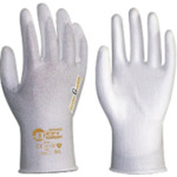 PE363WH1PL 562-5444 ハンボ(株) BESTGRIP ハイパーガードストレッチ ホワイト L