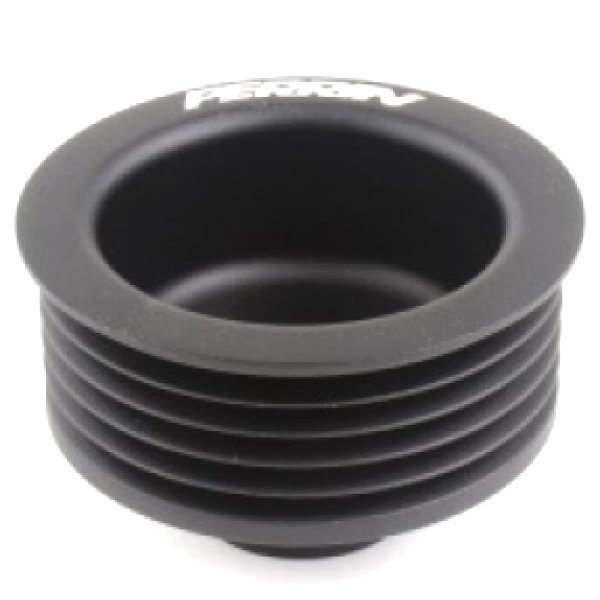 Perrin 04年-06年 スバル WRX STI EJ Engines Alternator Pulley - ブラック