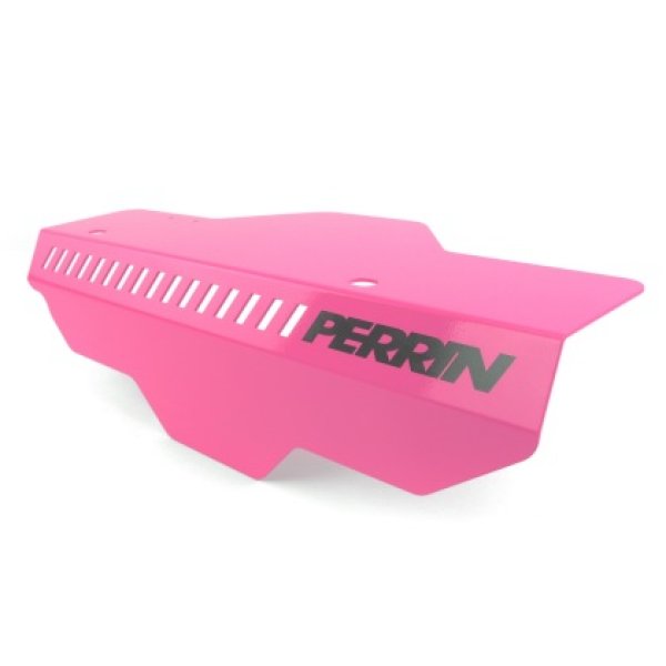 Perrin スバル Pulley Cover (For EJ Engines) - Hyper Pink