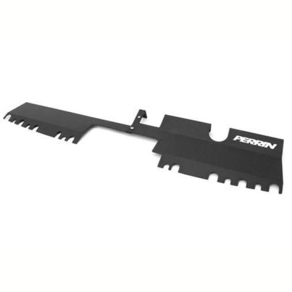 Perrin 15年-21年 WRX/STI Radiator Shroud (With/Without OEM Intake Scoop) - ブラック