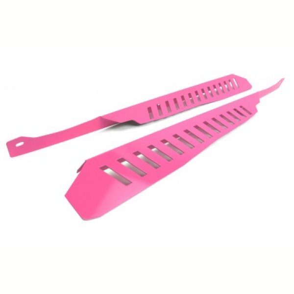 Perrin 08年-14年 スバル WRX/STI Fender Shroud セット - Hyper Pink