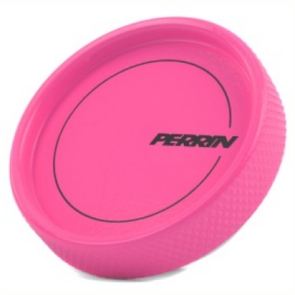 Perrin 02年-21年 スバル WRX / 2022 BRZ & GR86 / 04年-21年 STI / 00年-18年 Forester XT Oil Fill Cap - Hyper Pink