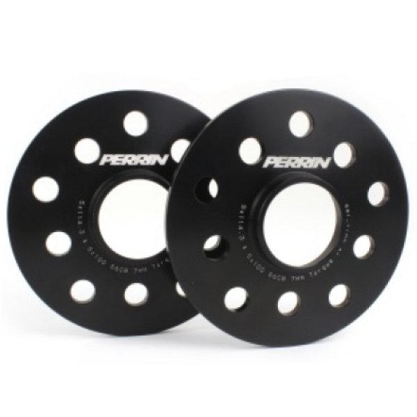 Perrin スバル 5x114.3/5x100 7mm Slip-On ホイール スペーサーs - w/ 56mm Hubs/Qty 10 Studs