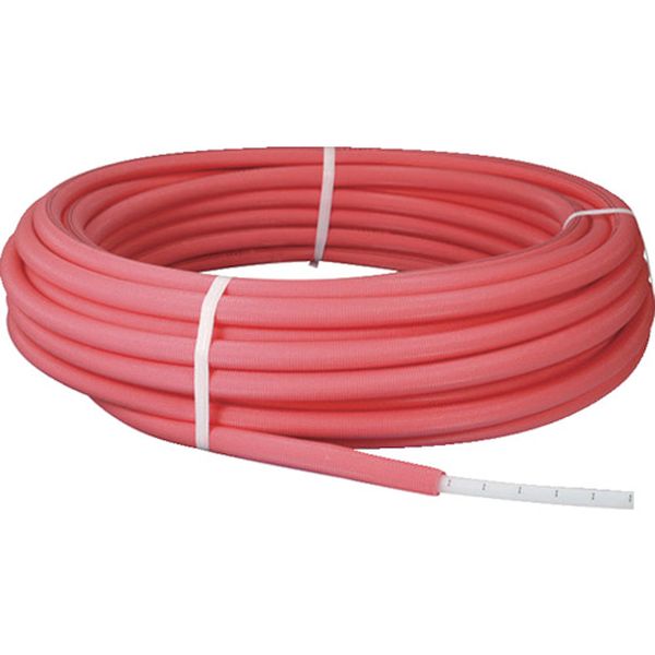 PEX16CPP5Y30 架橋ポリエチレン管 被覆イージーカポリパイプW ピンク 5mm被覆 16A 30m