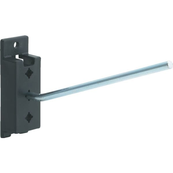 PFA15 329-4811 トラスコ中山(株) TRUSCO パンチングパネル用フックバー 傾斜1本タイプ A型ベース