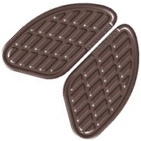 PI1012-15P ラフ&ロード ニーグリップパッド ブラウンレザー