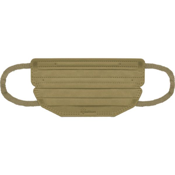 PKBFC7MOK 336-1448 290478 美フィットマスク ふつうサイズ 7枚入 オリーブカーキ