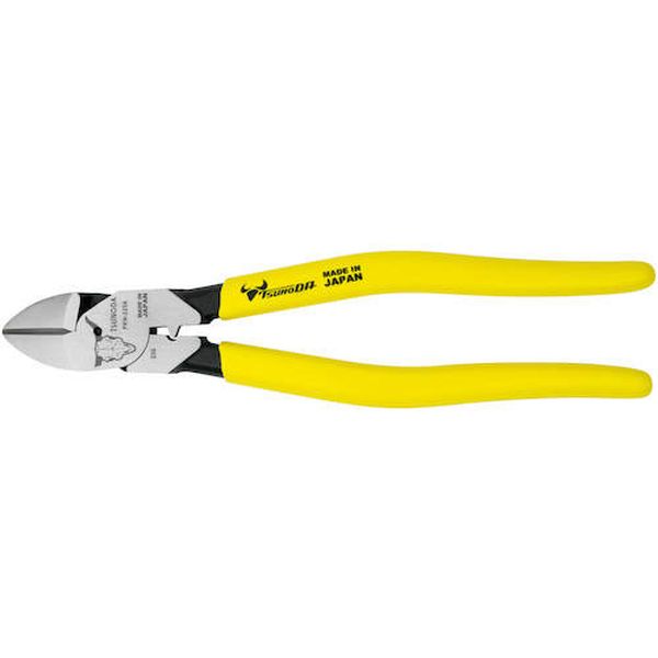 PKN225A 575-5616 (株)ツノダ TTC パワー硬線ニッパー225mm(圧着機能付)