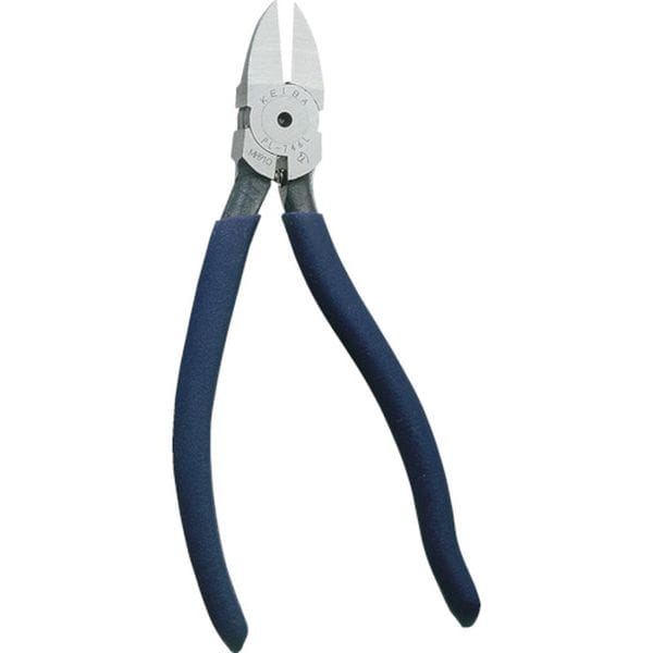 PL746L (株)マルト長谷川工作所 KEIBA エルゴニッパー プラスチック用 左利き用(刃先形状フラット) 150