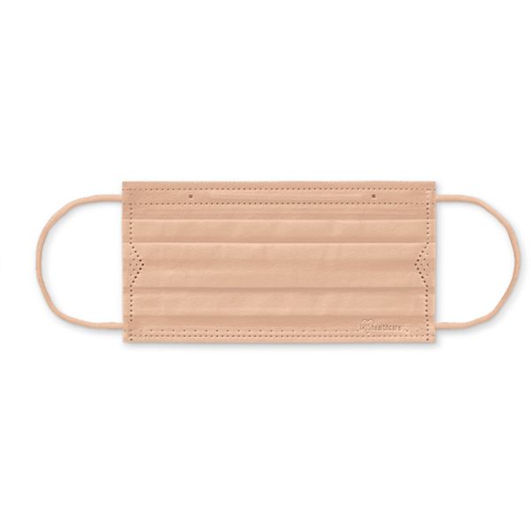 PNDC30MPB 469-7425 296313 DAILY FIT MASK ふつうサイズ 30枚入 ピンクベージュ