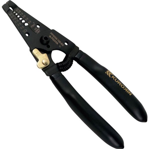 PP323A165BG 368-2830 フジ矢(株) フジ矢 ワイヤーストリッパA型(黒金)