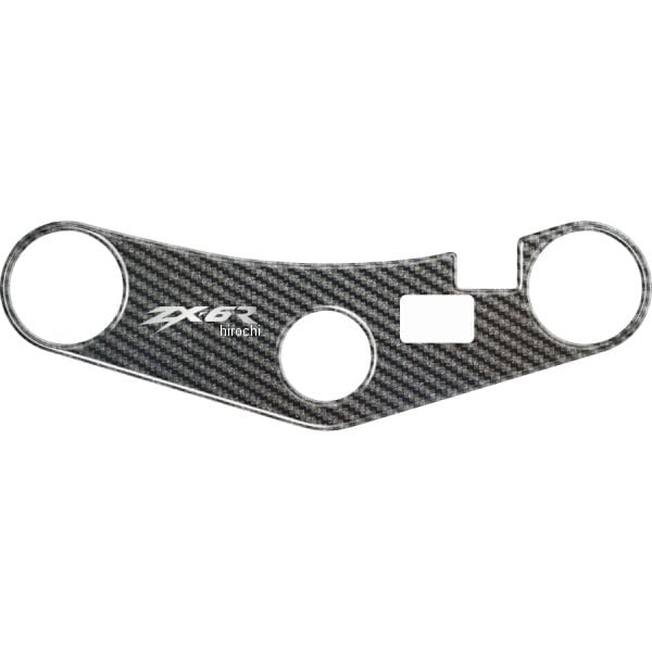 PPSK9P ワンデザイン ONEDESIGN トップブリッジステッカー カーボン柄 00年-02年 ZX-6R