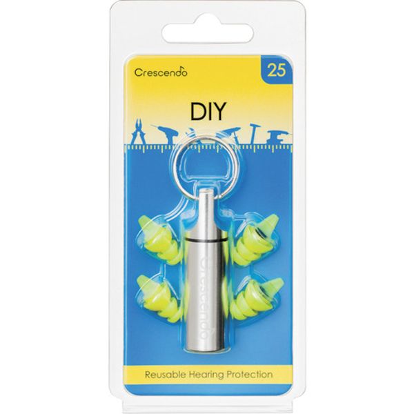 PR1592 256-0783 DYNAMIC Crescendo 耳栓 騒音吸収フィルター DIY NRR16dB