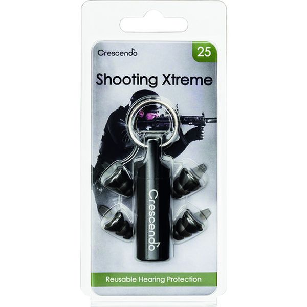 PR1846 DYNAMIC Crescendo 耳栓 騒音吸収フィルター Shooting NRR13dB