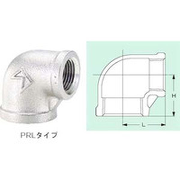 PRL1-20A キッツ　ステンレス継手径違いエルボ
