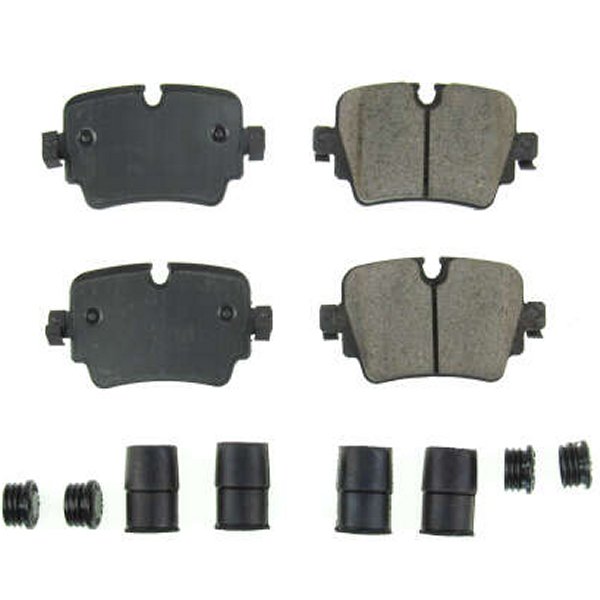 Power Stop 14年-19年 Jaguar F-Type リヤ Z17 Evolution Ceramic ブレーキパッド w/Hardware