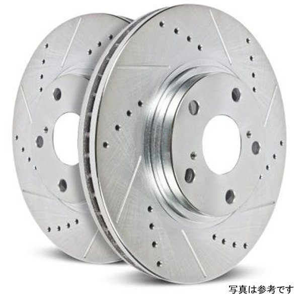 Power Stop 02年-06年 Cadillac Escalade フロント Evolution Drilled & Slotted ローター - 2個