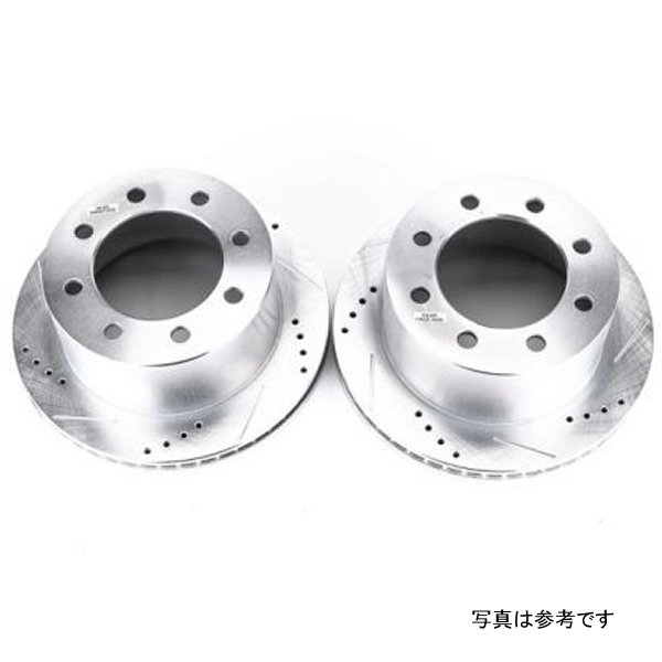 Power Stop 00年-02年 ダッジ Ram 2500 リヤ Evolution Drilled & Slotted ローター - 2個