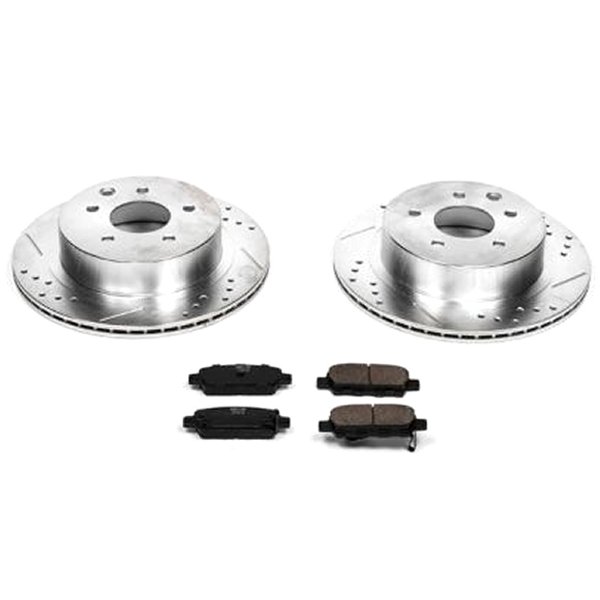 Power Stop 03年-05年 Infiniti G35 リヤ Z23 Evolution Sport ブレーキ キット