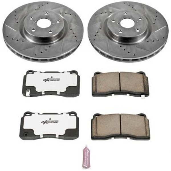 Power Stop 05年-14年 スバル Impreza フロント Z26 Street Warrior ブレーキ キット