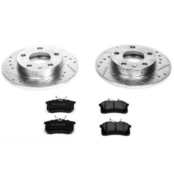 Power Stop 02年-06年 アウディ A4 リヤ Z23 Evolution Sport ブレーキ キット