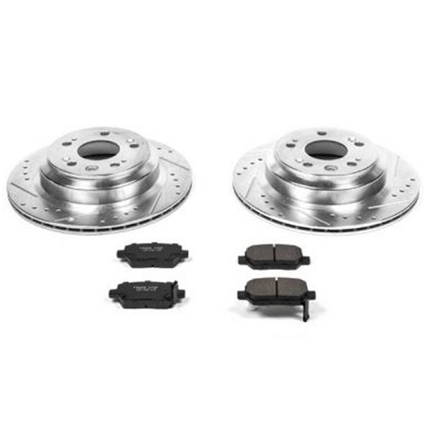 Power Stop 05年-12年 Acura RL リヤ Z23 Evolution Sport ブレーキ キット