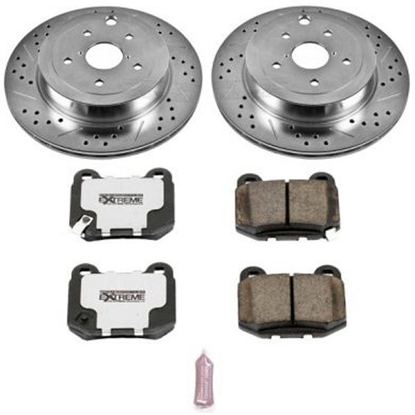 Power Stop 08年-14年 スバル Impreza リヤ Z26 Street Warrior ブレーキ キット