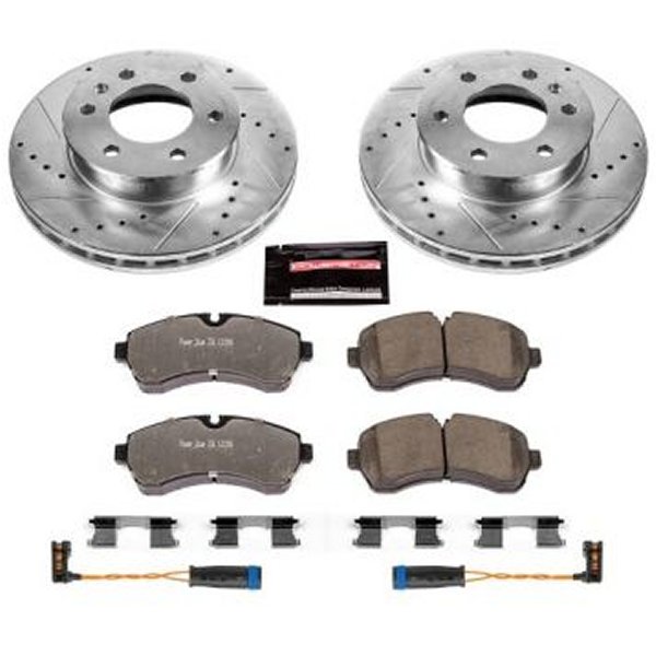 Power Stop 07年-09年 ダッジ Sprinter 3500 フロント Z36 Truck & Tow ブレーキ キット