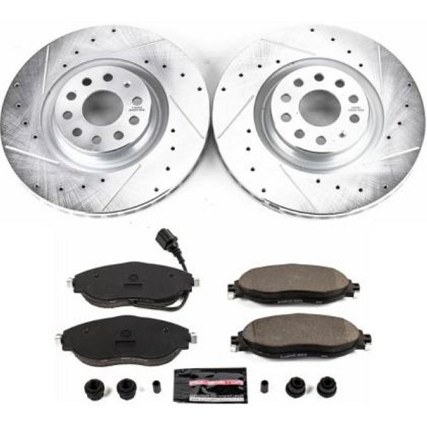 Power Stop 15年-21年 Volkswagen GTI フロント Z23 Evolution Sport ブレーキ キット