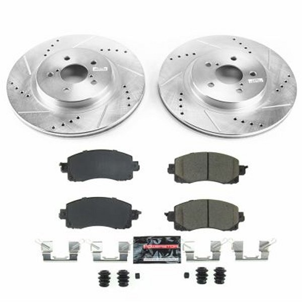 Power Stop 18年-19年 スバル Crosstrek フロント Z23 Evolution Sport ブレーキ キット