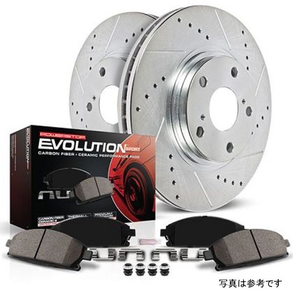 Power Stop 2022 Lincoln Navigator フロント Z23 Evolution ブレーキ キット