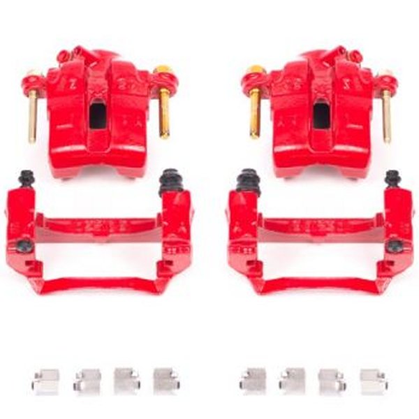 Power Stop 94年-97年 マツダ Miata フロント レッド Calipers w/ブラケットs - 2個