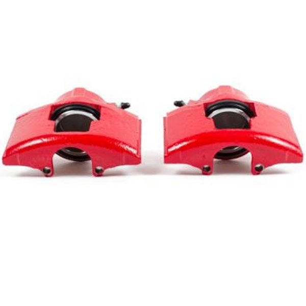 Power Stop 90年-00年 シボレー  C3500 フロント レッド Calipers w/o ブラケットs - 2個