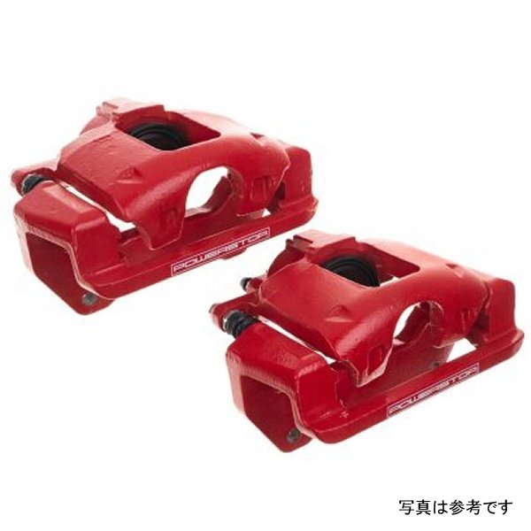 Power Stop 07年-18年 ジープ ラングラー JK フロント レッド Caliper 2個 w/ブラケット