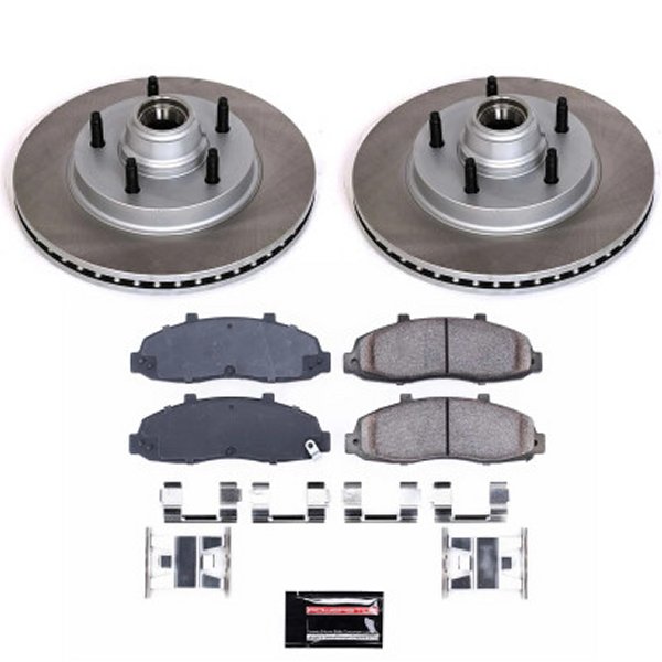 Power Stop 97年-00年 フォード F-150 フロント Semi-Coated ローター キット