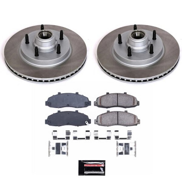 Power Stop 97年-00年 フォード F-150 フロント Semi-Coated ローター キット