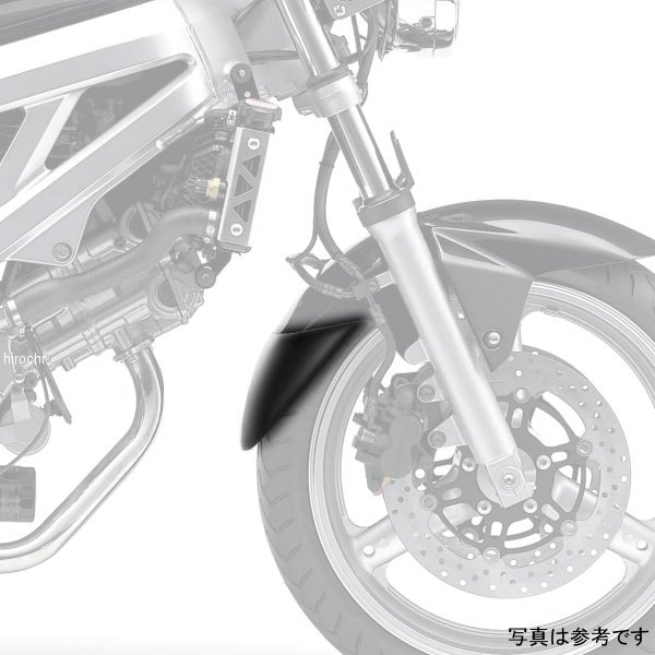 05010 ピラミッドプラスチック Pyramid Plastics 延長フェンダー ショート 99年-02年 SV650N 黒