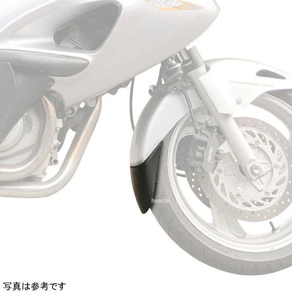 05102 ピラミッドプラスチック Pyramid Plastics 延長フェンダー ショート 06年-11年 NT700 V Deauville 黒