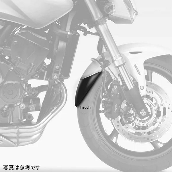 05160 ピラミッドプラスチック Pyramid Plastics 延長フェンダー ショート 05年-15年 CB600F ホーネット 黒