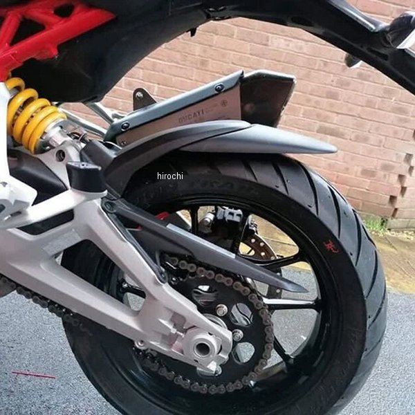07521 ピラミッドプラスチック Pyramid Plastics ハガー エクステンション 21年-22年 Multistrada V4 S マットブラック