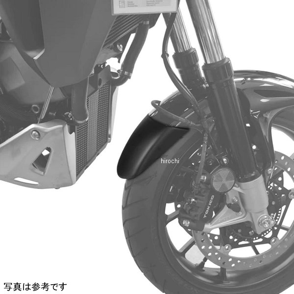 051035 ピラミッドプラスチック Pyramid Plastics 延長フェンダー ショート 14年-22年 VFR800 F 黒
