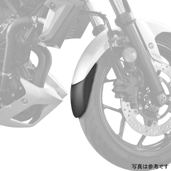 052316 ピラミッドプラスチック Pyramid Plastics 延長フェンダー ショート 15年-18年 YZF-R3 黒