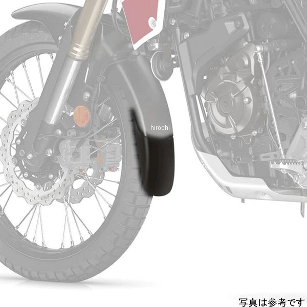 052700 ピラミッドプラスチック Pyramid Plastics 延長フェンダー ショート 22年 Tenere700 World Raid 黒
