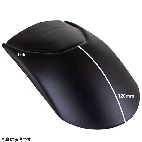 054233 ピラミッドプラスチック Pyramid Plastics 延長フェンダー ショート 16年-22年 K1600 Bagger 黒
