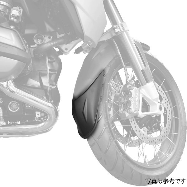 054240 ピラミッドプラスチック Pyramid Plastics フロントフェンダー 延長 後ろ側 13年-18年 R1200GS Adventure 黒