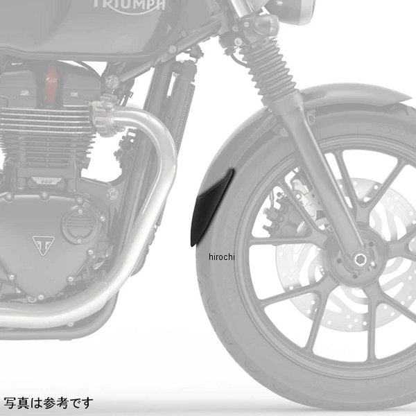 056528 ピラミッドプラスチック Pyramid Plastics 延長フェンダー ショート 16年-22年 Street Twin マットブラック