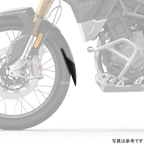 056950 ピラミッドプラスチック Pyramid Plastics 延長フェンダー ショート 20年-22年 Tiger900 Rally Pro マットブラック