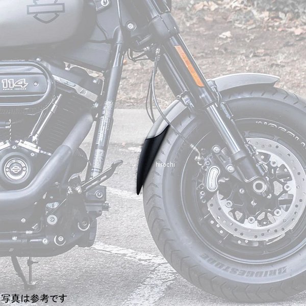 058621 ピラミッドプラスチック Pyramid Plastics 延長フェンダー ショート 18年-22年 Fat Bob 114 黒
